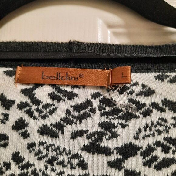 Belldinni Aztec Print Cardigan Sweater Women's Size L - Picture 5 of 6